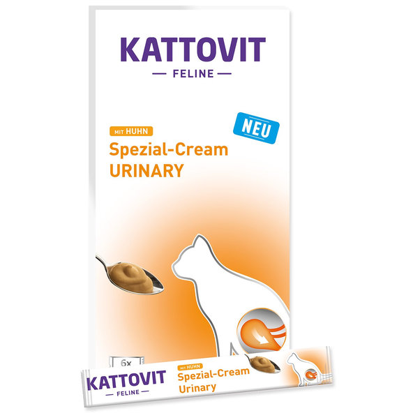 Kattovit Urinary krém kuře 6x15 g