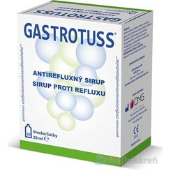 Gastrotuss antirefluxní sirup sáčky 20 ks