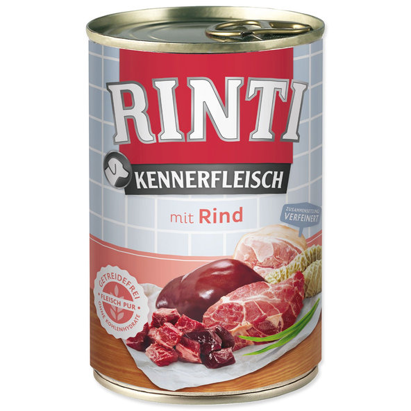Rinti Kennerfleisch Adult konzerva hovězí 400 g