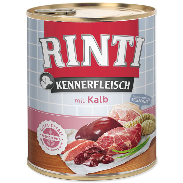 Rinti Kennerfleisch Adult konzerva tele 12 x 800 g