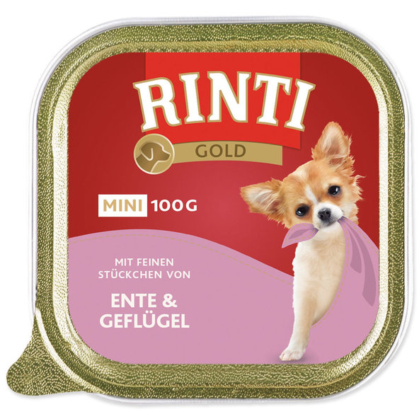 Rinti Gold Adult Mini vanička kachna a drůbež 100 g