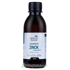 ADELLE DAVIS lipozomální zinek + vitamin C 15 mg 200 ml