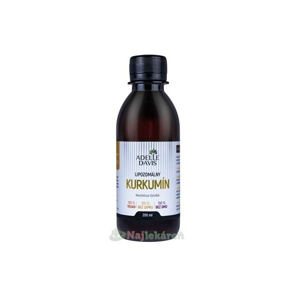 ADELLE DAVIS lipozomální kurkumin 200 ml
