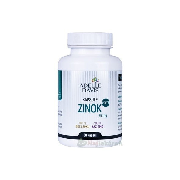 ADELLE DAVIS zinek FORTE 25 mg 60 kapslí