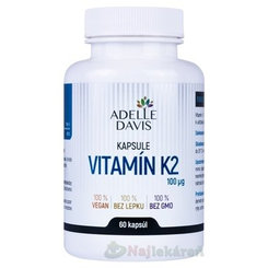 ADELLE DAVIS vitamin K2 100 mcg 60 kapslí