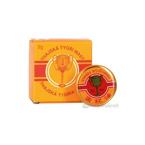 Golden Cup Balm thajská tygří mast 2 g