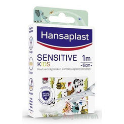 Hansaplast Sensitive Kids náplast Zvířátka 1 m×6 cm