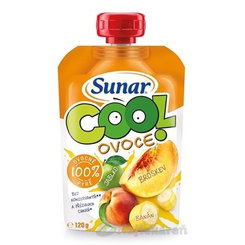 Sunar COOL broskev banán jablko 12m+ 120 g