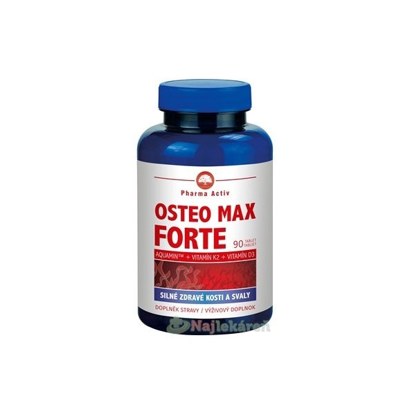 Pharma Activ Osteo Max Forte na kosti a kĺby 90 tabliet