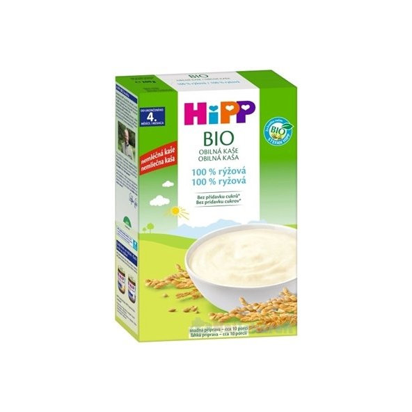 HiPP BIO obilná kaše 100% rýžová 200 g