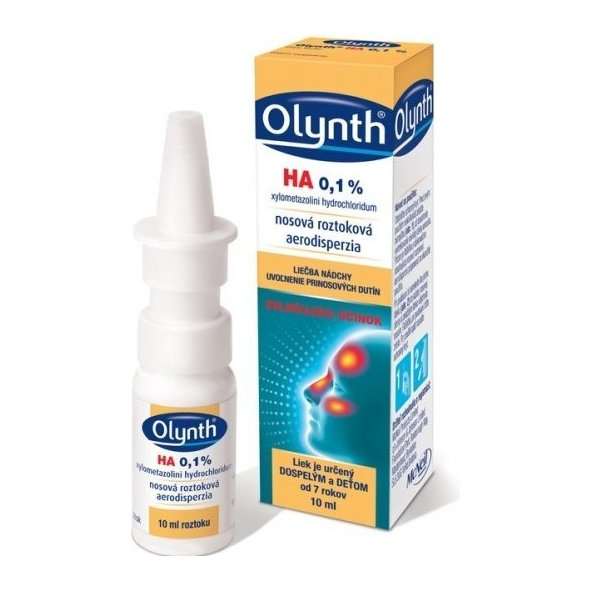 Olynth HA 0,1 % nosní sprej 10 ml