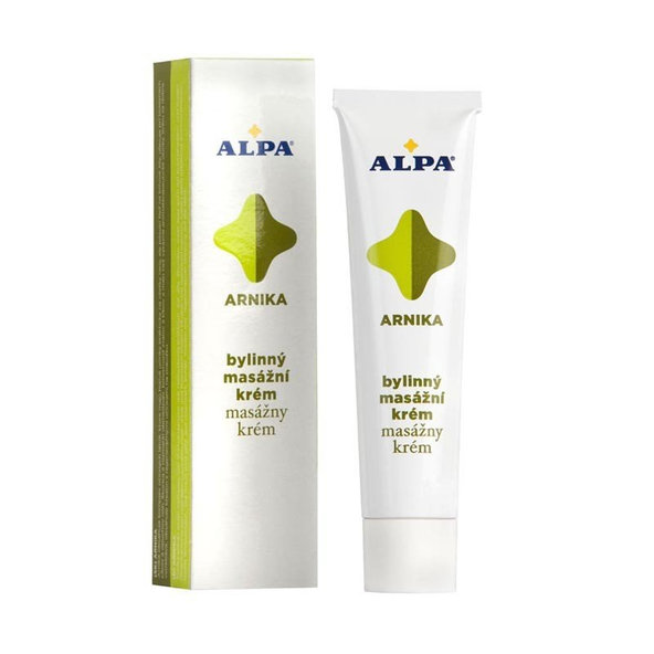 Alpa bylinný masážny krém Arnika 40 g