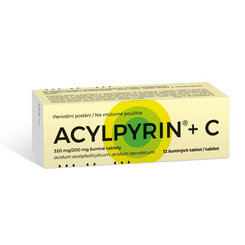 Acylpyrin + C 12 šumivých tablet