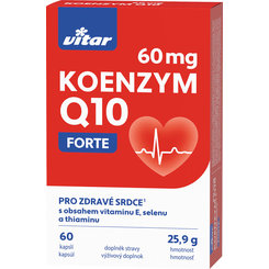 Vitar Koenzym Q10 Forte 60 mg