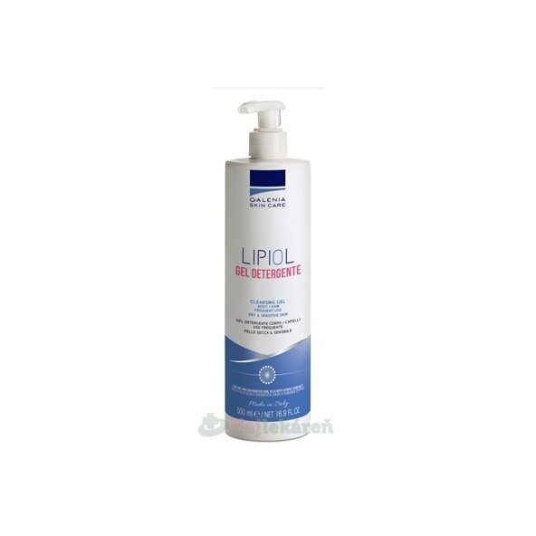 Galenia Skin Care Lipiol čisticí gel na tělo a vlasy 500 ml