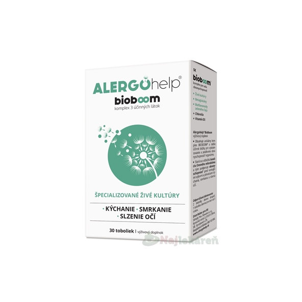 AlergoHelp BioBoom 30 kapslí