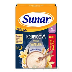 Sunar mléčná kaše krupicová na dobrou noc XXL 6m+ 340 g