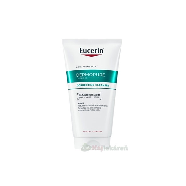 EUCERIN DermoPure Clinical exfoliační čisticí gel 150 ml