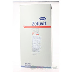 ZETUVIT sterilní savá komprese 10 × 20 cm 25 ks