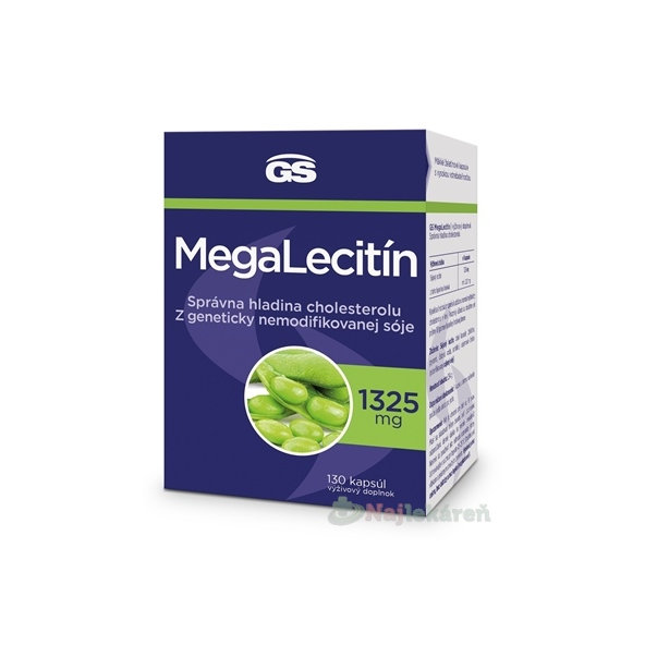 GS MegaLecitin 1325 mg 130 kapslí