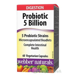 Webber Naturals Probiotic 5 miliard 60 kapslí