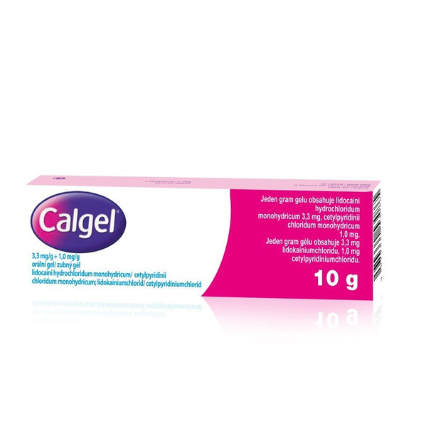 Calgel gel na dásně při prořezávání zubů 10 g