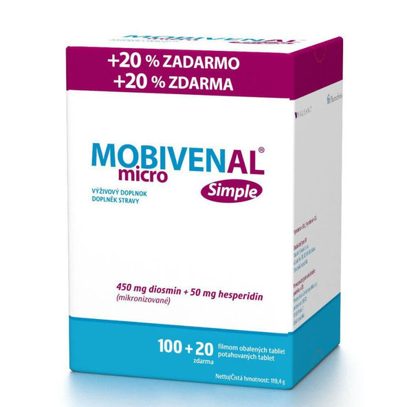 Mobivenal Micro Simple 120 tablet