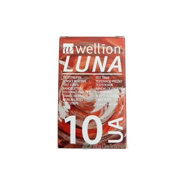 WELLION Luna UA testovací proužky 10 ks