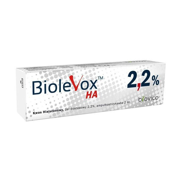 BIOLEVOX HA 2,2 % kyselina hyaluronová 2 ml
