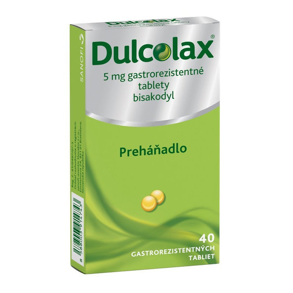 Dulcolax 5 mg projímadlo 40 tablet