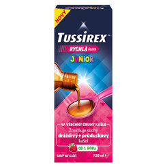 TUSSIREX Junior sirup na kašel 120 ml