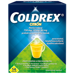 Coldrex horký nápoj citron 14 sáčků
