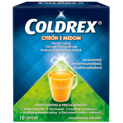 COLDREX Citron s medem horký nápoj 10 sáčků