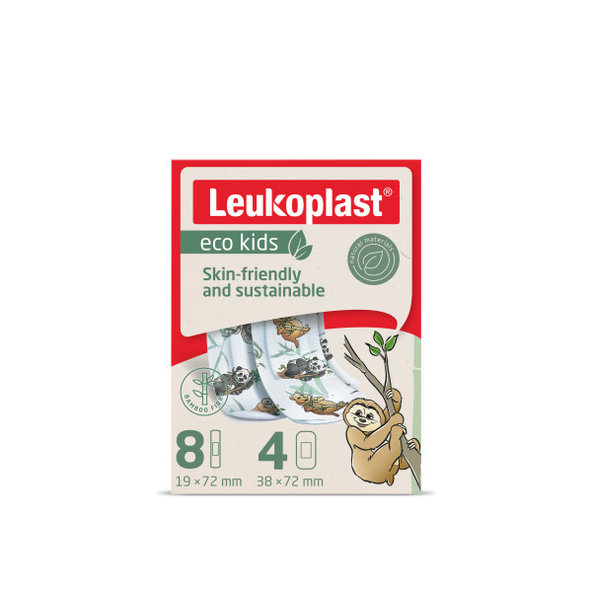 Leukoplast Eco Kids dětské náplasti 2 velikosti 12 ks