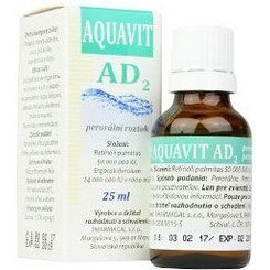 Aquavit AD2 perorální roztok pro zvířata 25 ml