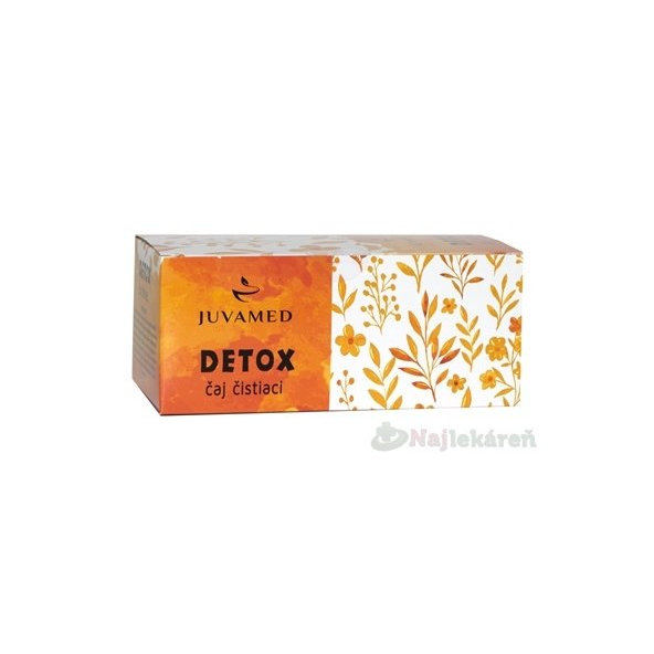 Juvamed Detox čisticí čaj 20x1,5 g