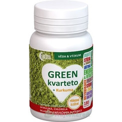 Astina Green Kvarteto Kurkuma 180 tablet