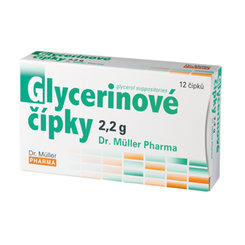 Dr. Müller glycerinové čípky 12 kusů