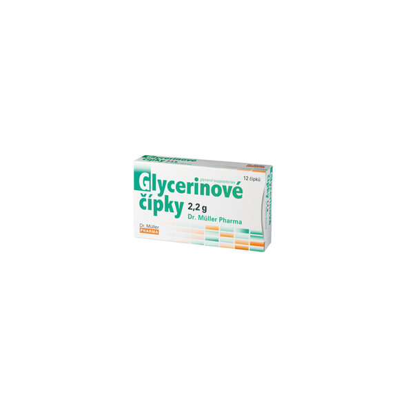 Dr. Müller glycerinové čípky 12 kusů
