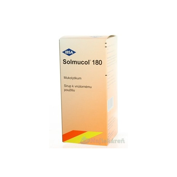 Solmucol sirup 180 ml