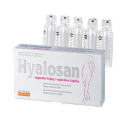 Dr. Müller Hyalosan vaginální čípky 10 ks