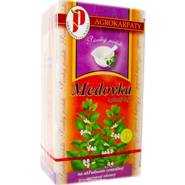 Agrokarpaty čaj medovka bylinný 20 sáčků