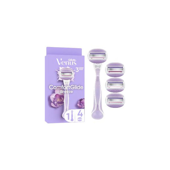 Gillette Venus Comfort holicí strojek + 4 náhradní hlavice