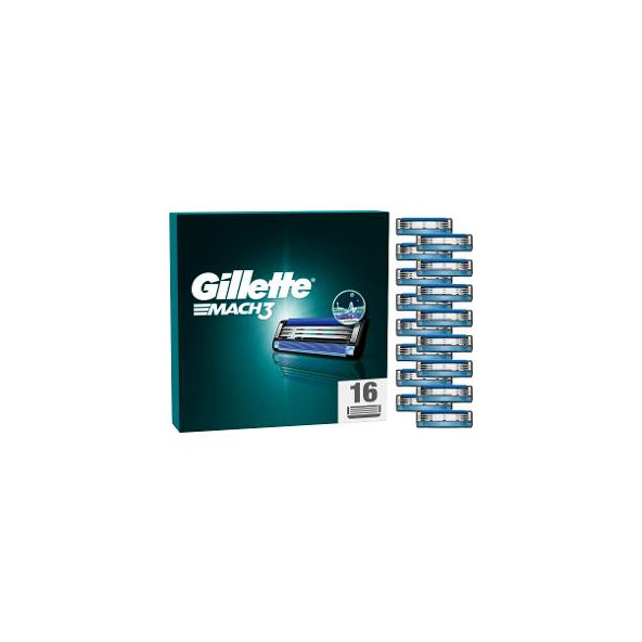 Gillette Mach3 náhradní hlavice 16 ks
