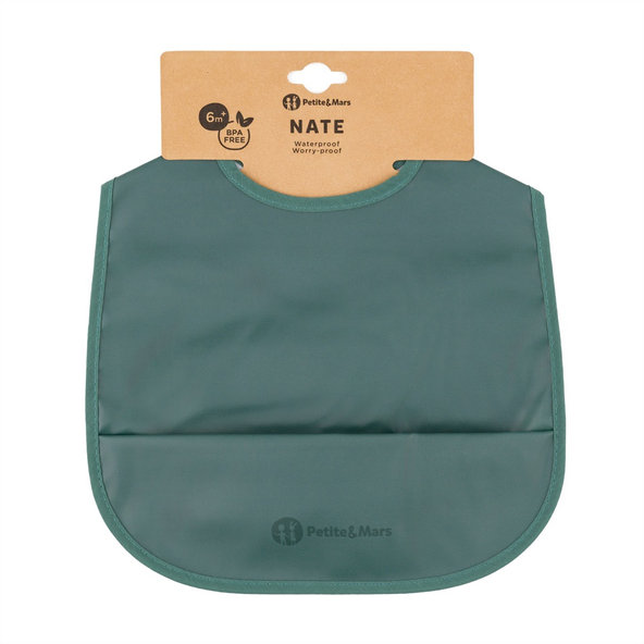 Petite&Mars Bryndák Nate Misty Green PU 6m+