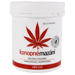 MedicProgress Konopné mazání na svaly a klouby hřejivé 250 ml