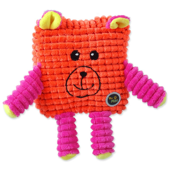 BeFun Calypso hračka pro seniory čtverec oranžový 12,5 cm