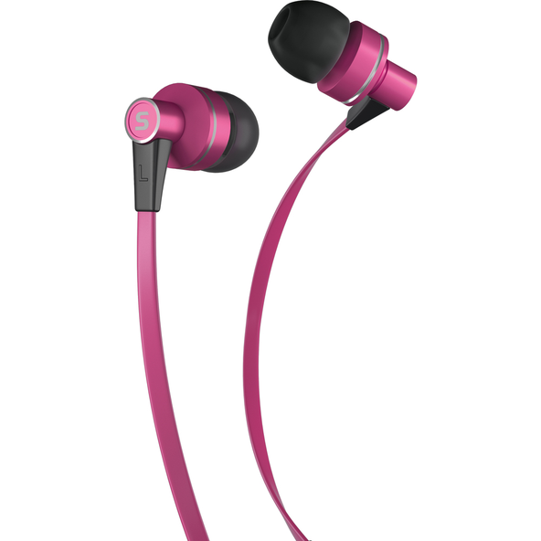 Sencor sluchátka SEP 300 MIC Pink Met