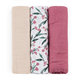 PETITE & MARS Sada plen Moussy Pink Meadow 68 × 68 cm 3 ks