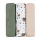 PETITE & MARS Sada plen Moussy Llama Vibes 68 × 68 cm 3 ks